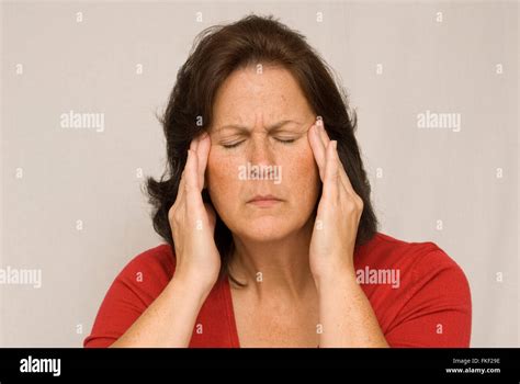 severe headache pain stock photo alamy