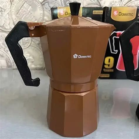 Кофеварка гейзерная на 9 чашек, для газовой плиты, DT-2709 / Кофеварка ...