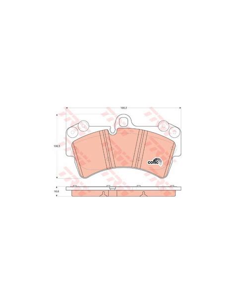 Juego de 4 Pastillas de Freno TRW GDB1548|107,51€ - www.recambium.com