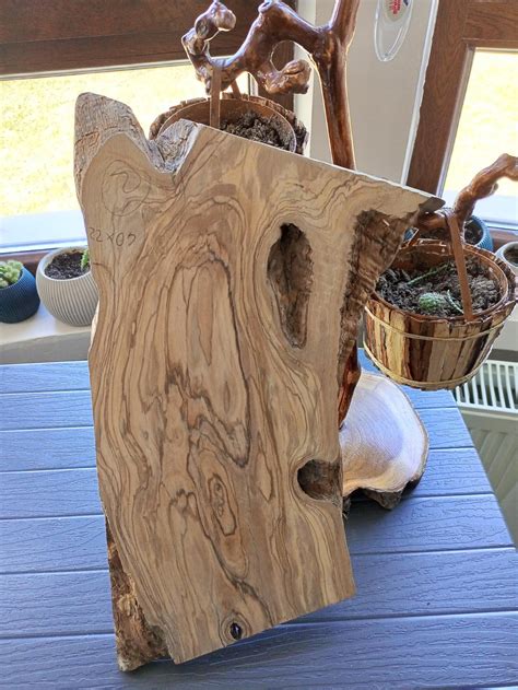 Live Edge Olive Wood Slab: Epoxy Resin Coffee Table Set - Etsy