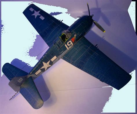F6F-3 Hellcat, A.Halinski, 1:33 - Gallery - Kartonbau.de - Everything ...