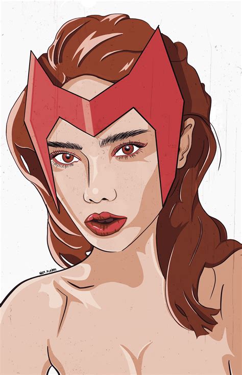 Scarlet Witch Fan Art by NotFlyppi on DeviantArt
