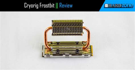 Cryorig Frostbit M.2, review: análisis de este disipador para NVMe