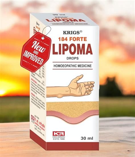 krigs  forte lipoma drops homeopathic medicine