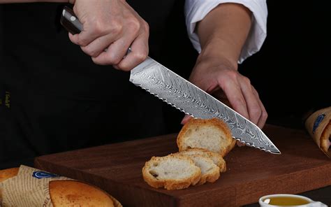 OEM Serrated Bread Knife Ultra-Sharp Stainless Steel Bread Cutter