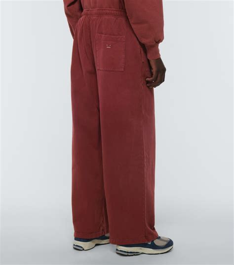 Acne Studios - Wide-leg cotton sweatpants Acne Studios