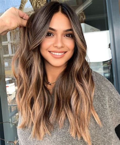 caramel balayage  morenas  clifford richardson blog