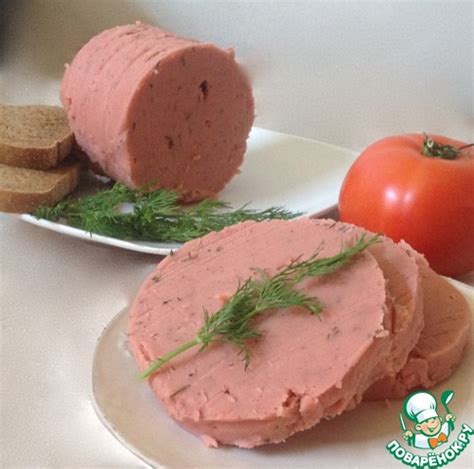 "Колбаса" постная без мяса – кулинарный рецепт