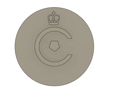 CERCLE BRUGGE LOGO OLD by Maut | Download free STL model | Printables.com