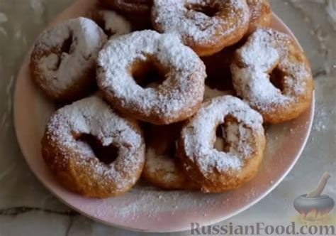 Пончики, рецепты на RussianFood.com: 260 рецептов пончиков