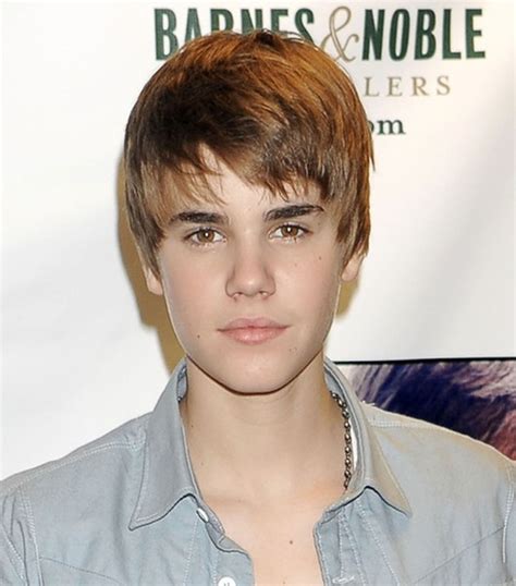 Justin Bieber favored hairstyle - Evolution of Men's Hairstyles
