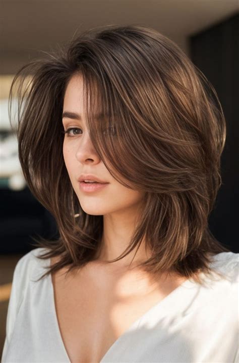 cute mediumlong layered haircutshairstyles shoulder length hair