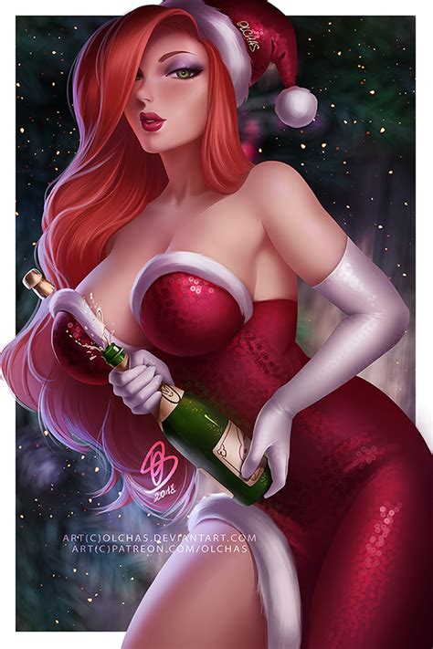 New Year Jessica Rabbit by OlchaS on DeviantArt