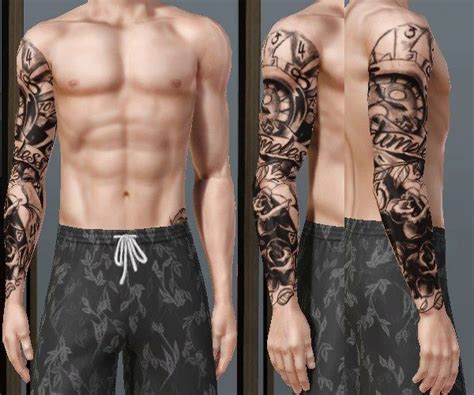 Male Body Tattoo Sims 4