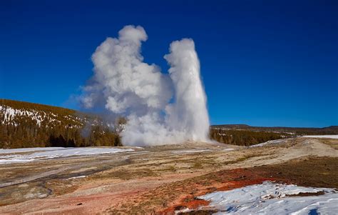 Visit Old Faithful in Winter - Yellowstone Trips