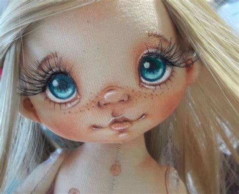 #175 - -3 - Vladikana | Doll face paint, Art dolls cloth, Art dolls ...