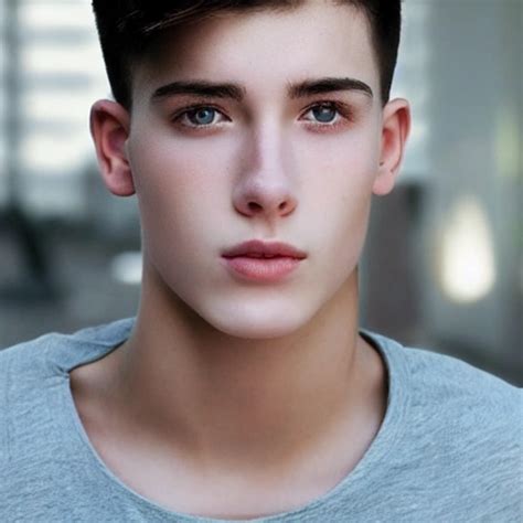 Professional HD quality photo of a boy 20-year-old boy, Whit Athletic ...