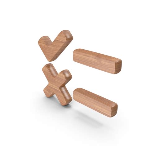 Wood True False Symbol PNG Images & PSDs for Download | PixelSquid ...