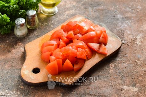 Стручковая фасоль с яйцом и помидором на сковороде — рецепт с фото пошагово