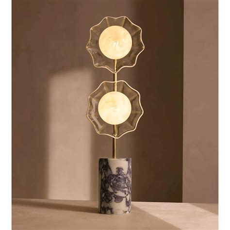 Black metal arc leaf floor lamp – Italian modern floor lamp – living