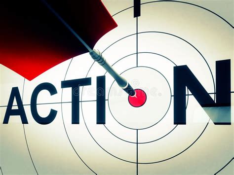 de actie toont actieve motivatie  pro actief stock illustratie