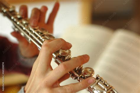 playing  flute stock photo adobe stock
