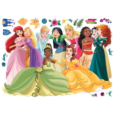 RoomMates Disney Princess Group Extra Large Peel & Stick Wall Decals