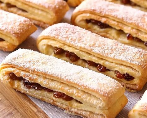 Вкуснейшее слоеное печенье с изюмом «БУХАРА»: готовится просто, получ ...