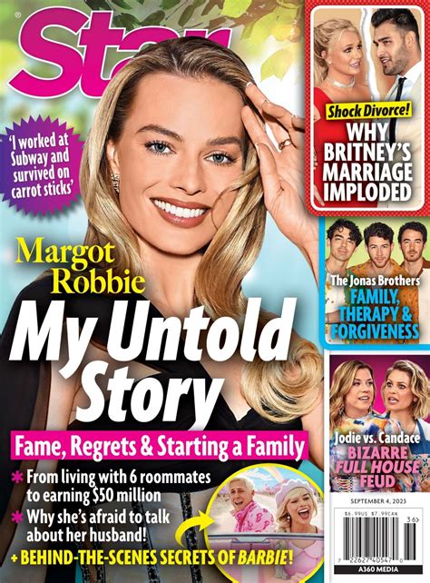 Margot Robbie - Star Magazine USA September 2023 Issue • CelebMafia