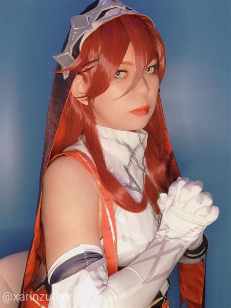 I finally tried on my Rosaria cosplay. : r/cosplaygirls