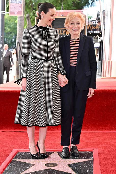 Holland Taylor Toasts 'Loyal' Partner Sarah Paulson During Walk of Fame