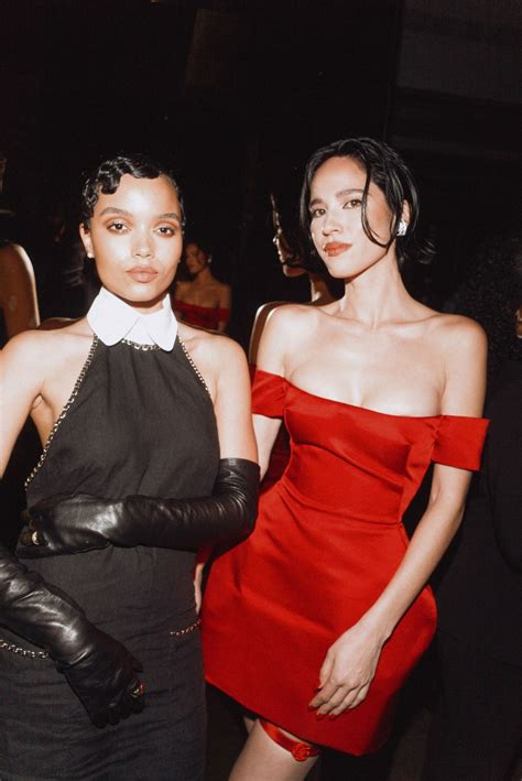 KELSEY ASBILLE and WHITNEY PEAK at Chanel’s Met Gala After-party in New