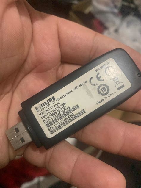 Adaptador Wi Fi Usb Philips Pta01 Smart Tv | MercadoLivre