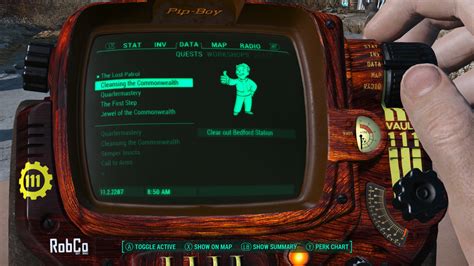 Скачать Fallout 4 "Wooden PipBoy / Деревянный Пип-бой" - Графика