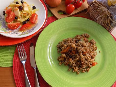 Гречневая каша с овощами и нутом #постныйстол - пошаговый рецепт с фото ...