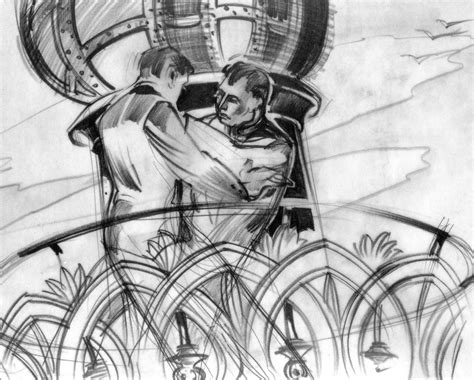 The Art of the Director: Alfred Hitchcock: "Saboteur" Storyboards