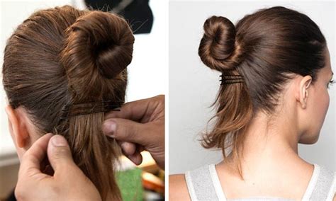 Como Fazer Coque Simples - Como fazer um coque simples, lindo e diferente