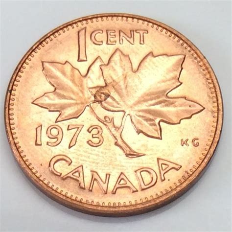 1973 Canada 1 One Cent Copper Penny Canadian Circulated Coin F329 | Coins & Paper Money, Coins ...