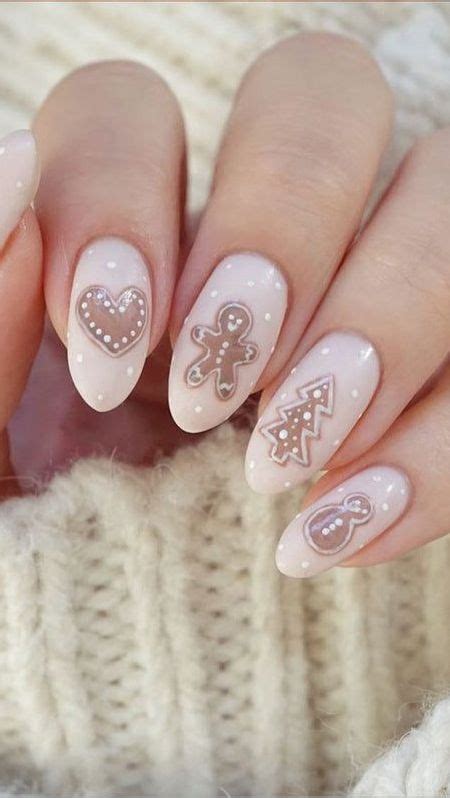 Winter or holiday nail design | Xmas nails, Winter nails, Stylish nails