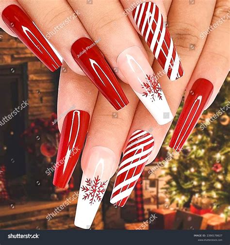 christmas pedicure ideas 1