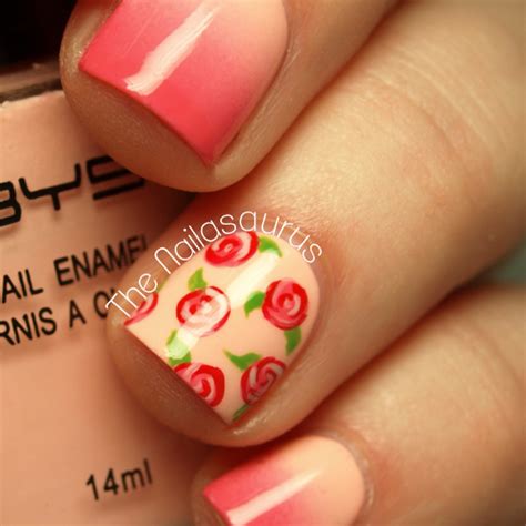 Diseño de uñas rosas - Imagui