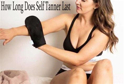 how long does it take for self tanner to dry