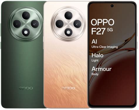 OPPO F27 5G with 6.67″ 120Hz OLED display, 32MP front camera, IP64 ...