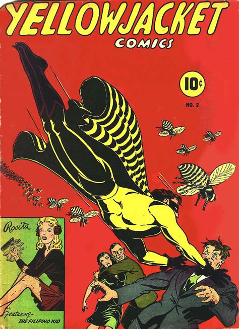 Yellowjacket Comics 2 (alt) - Version 3 (Charlton)