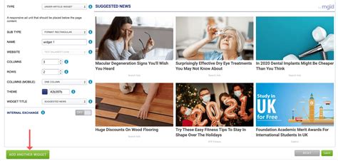 how to create a web widget