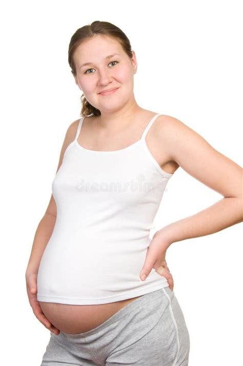 Expectant mother stock photo. Image of portrait, cute - 17437762