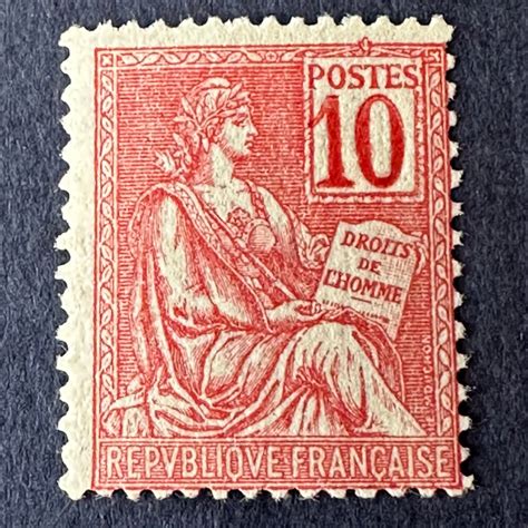 yt  mouchon  rose neuf ttb history philatelie achat