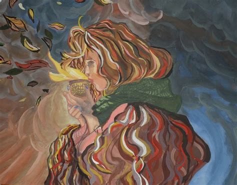 Иллюстрация Уютная осень в стиле академический рисунок, графика,