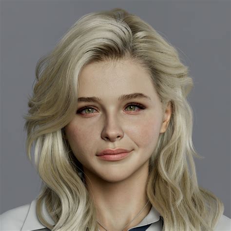 artstation chloe grace moretz character design character modeling