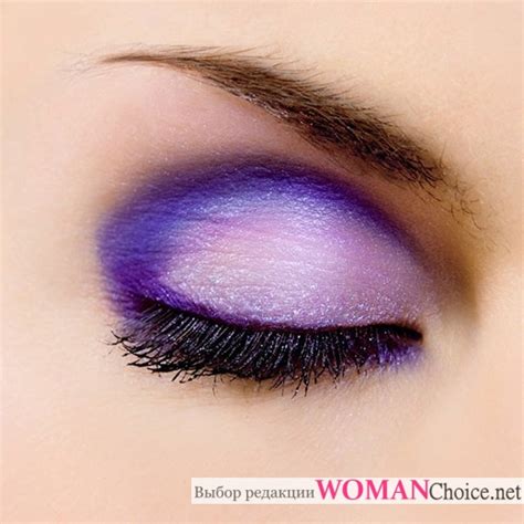 Фиолетовые тени - фото и макияж | Портал для женщин WomanChoice.net